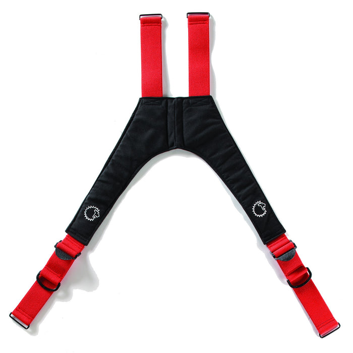 Lion V-Back Quick Adjust, Stretch Padded Suspenders, 42" - Square Metal Loops