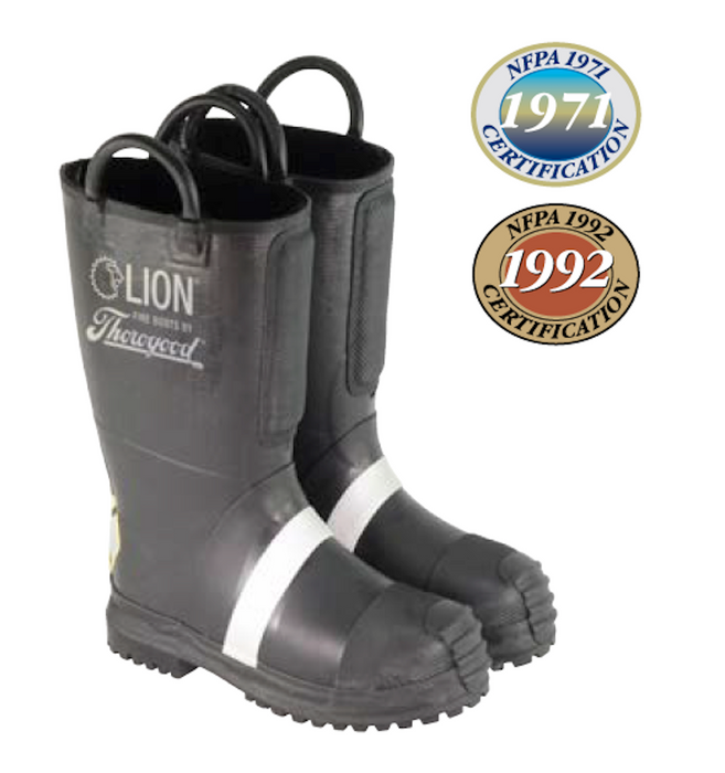 Lion by Thorogood Hellfire Rubber Insulated Boot