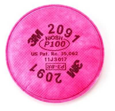 3M 2091 P100 Filters