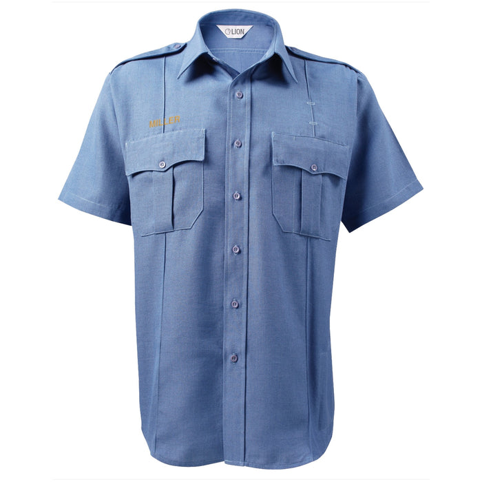 Lion Bravo Short Sleeve Shirt - 5.25 oz Cotton