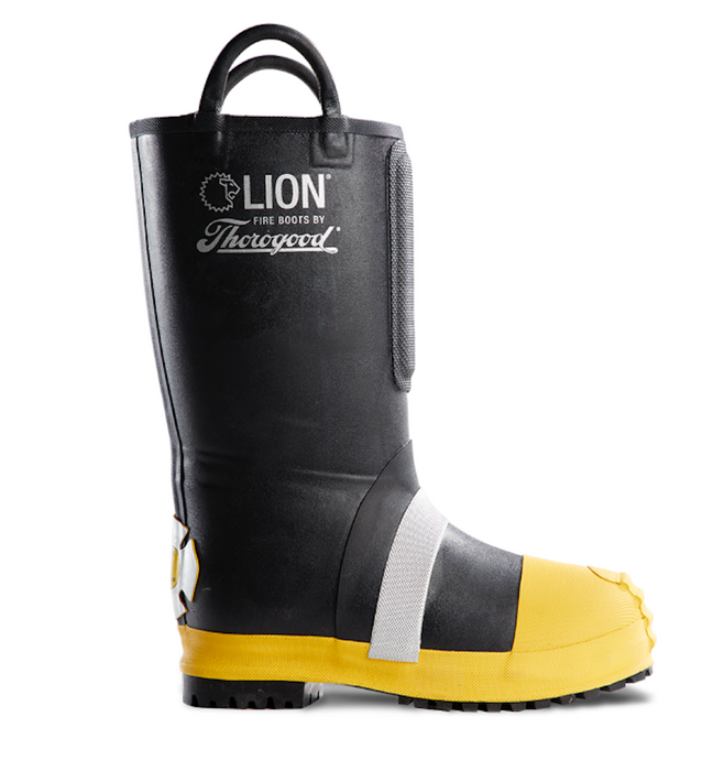 Lion by Thorogood Hellfire Kevlar Insulated Pull-On Rubber Structural Boot