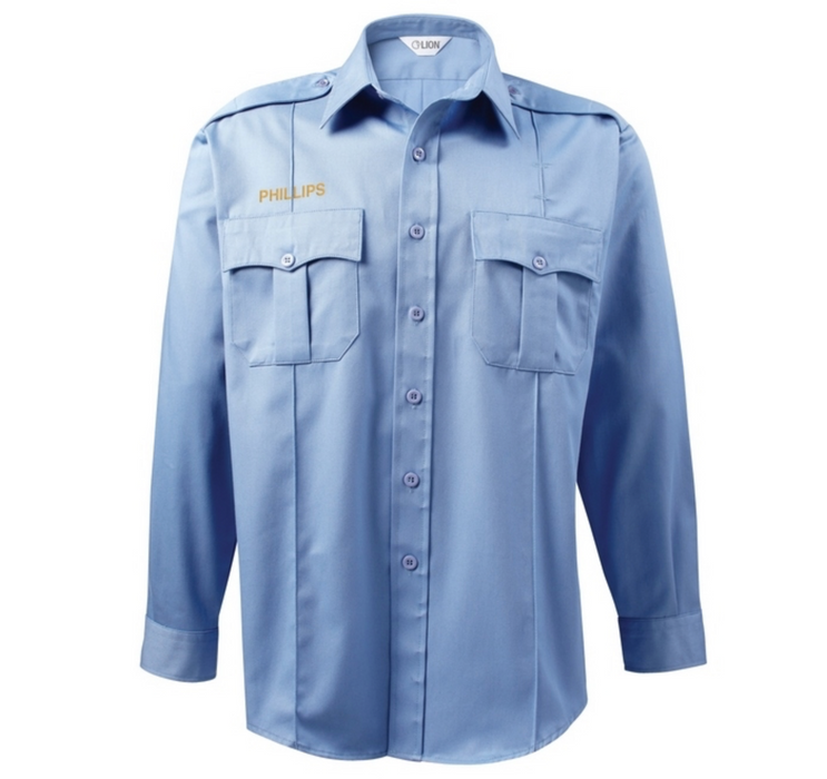 Lion Bravo Long Sleeve Shirt - 5.25 oz Cotton