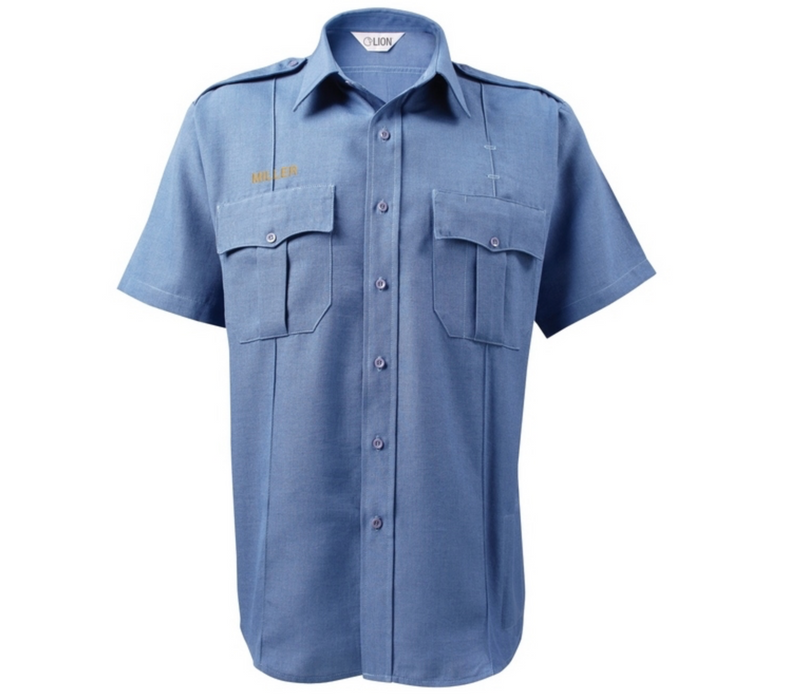 Lion Bravo Short Sleeve Shirt - 4.25 oz Poly/Cotton